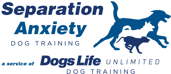 Separation Anxiety dog training logo